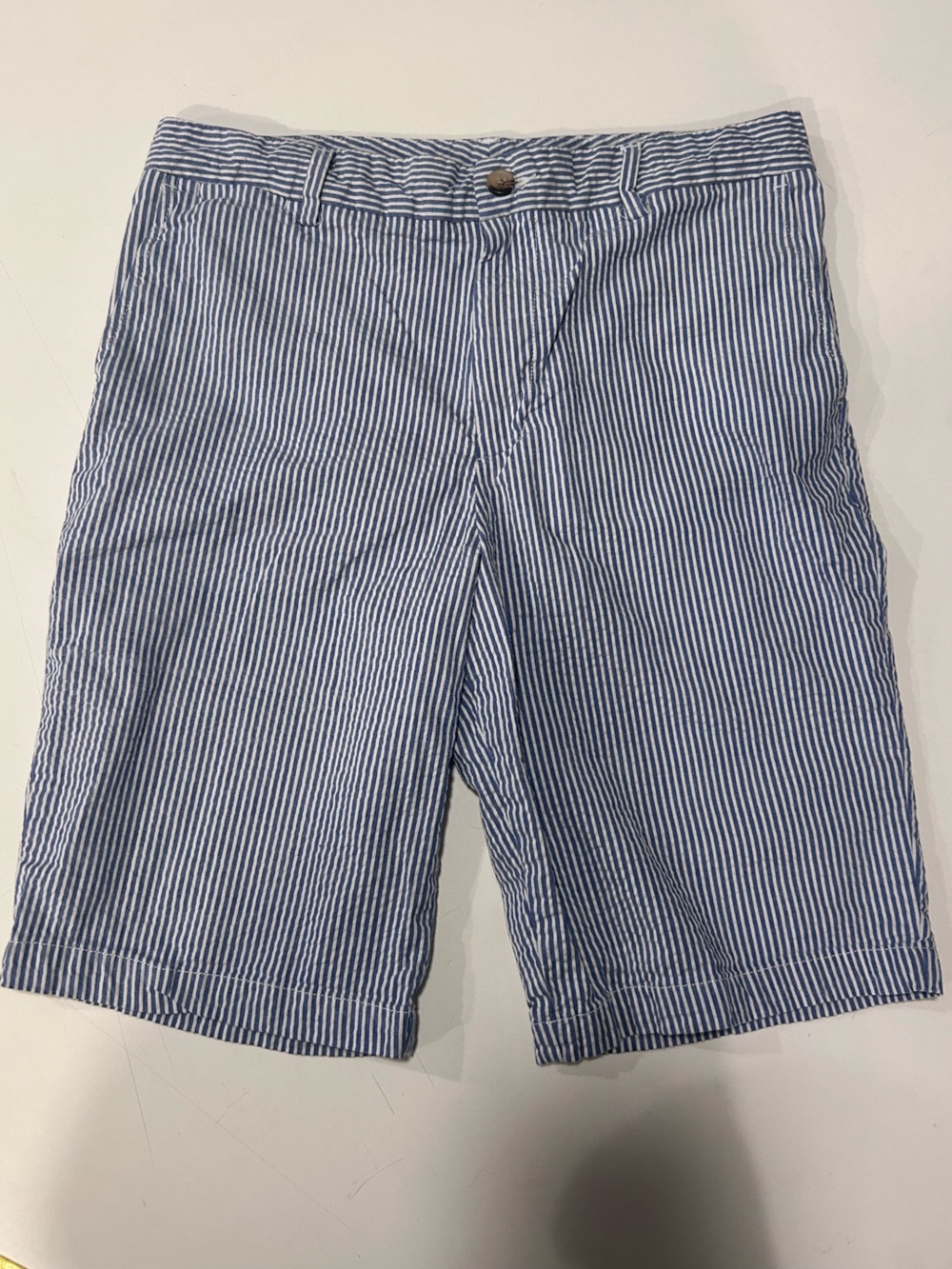 Polo by Ralph Lauren Blue and White Striped Shirt